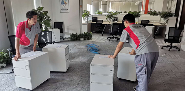 義烏高端搬家服務現場